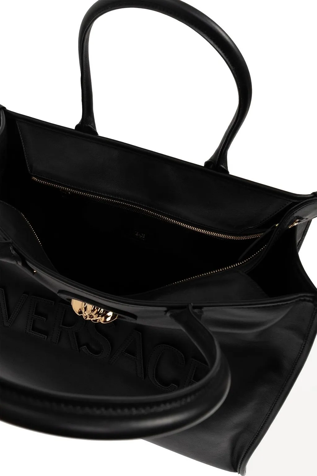 Versace Logo-Detailed Shopper Bag