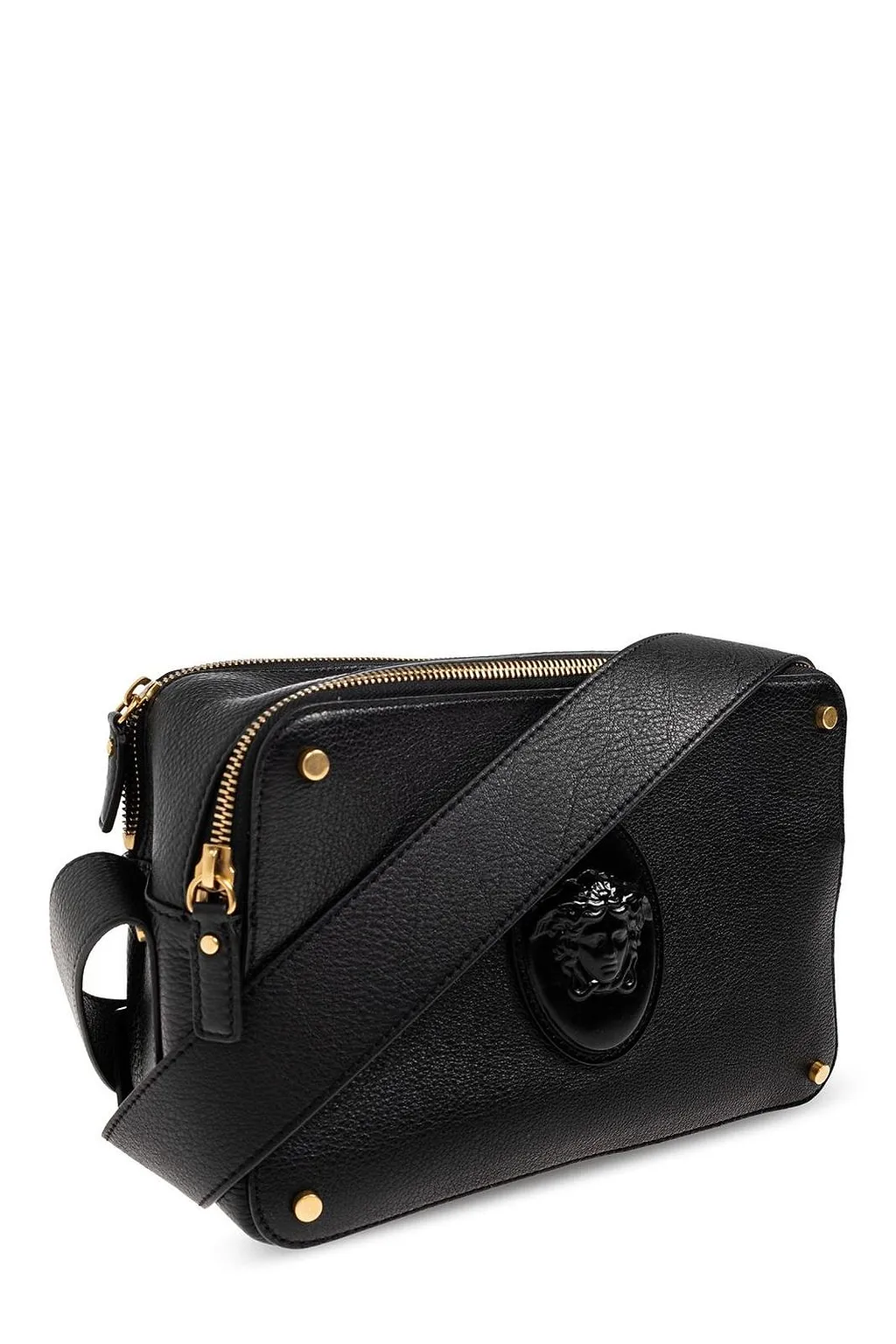 Versace Lou Zipped Crossbody Bag