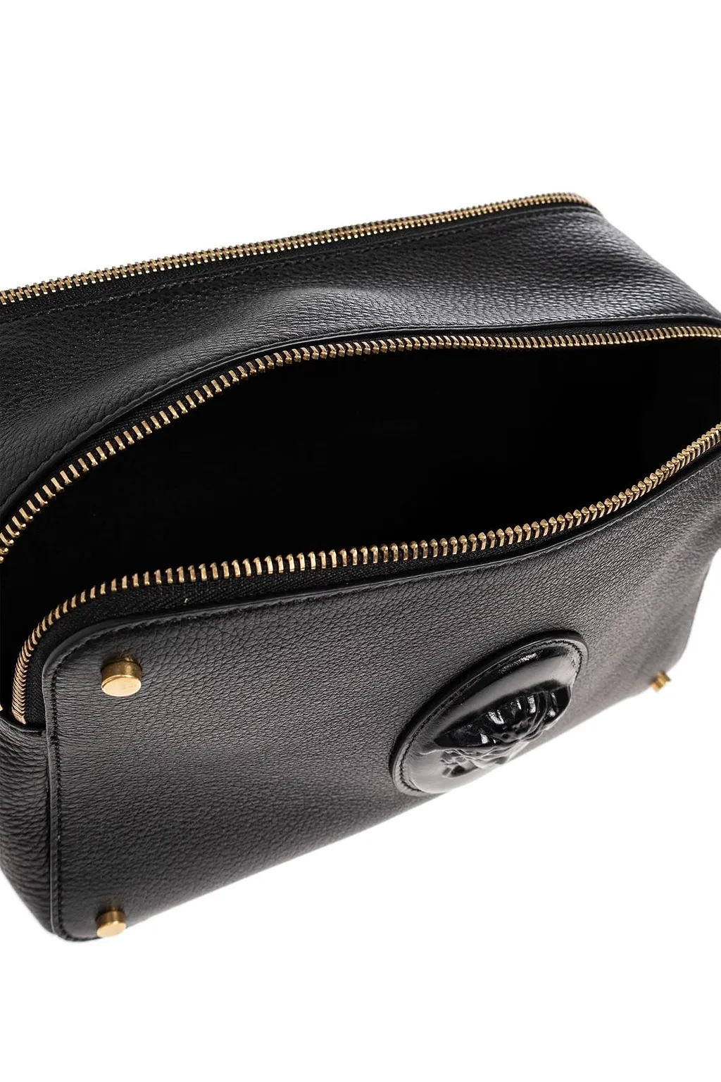 Versace Lou Zipped Crossbody Bag