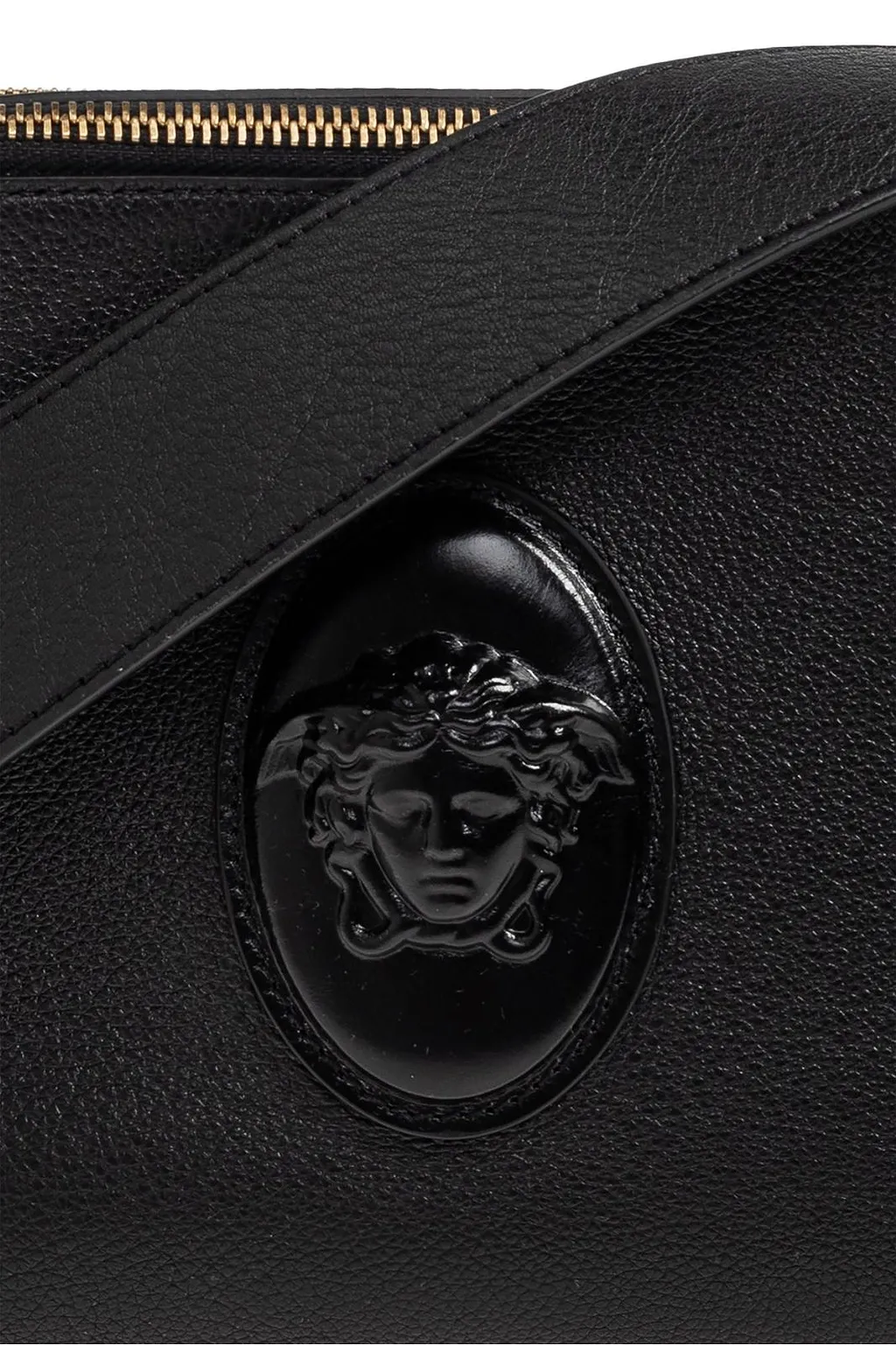 Versace Lou Zipped Crossbody Bag