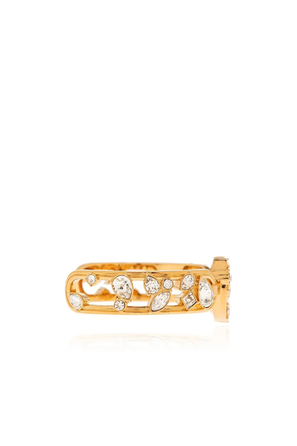 Versace Medusa '95 Embellished Cuff Bracelet
