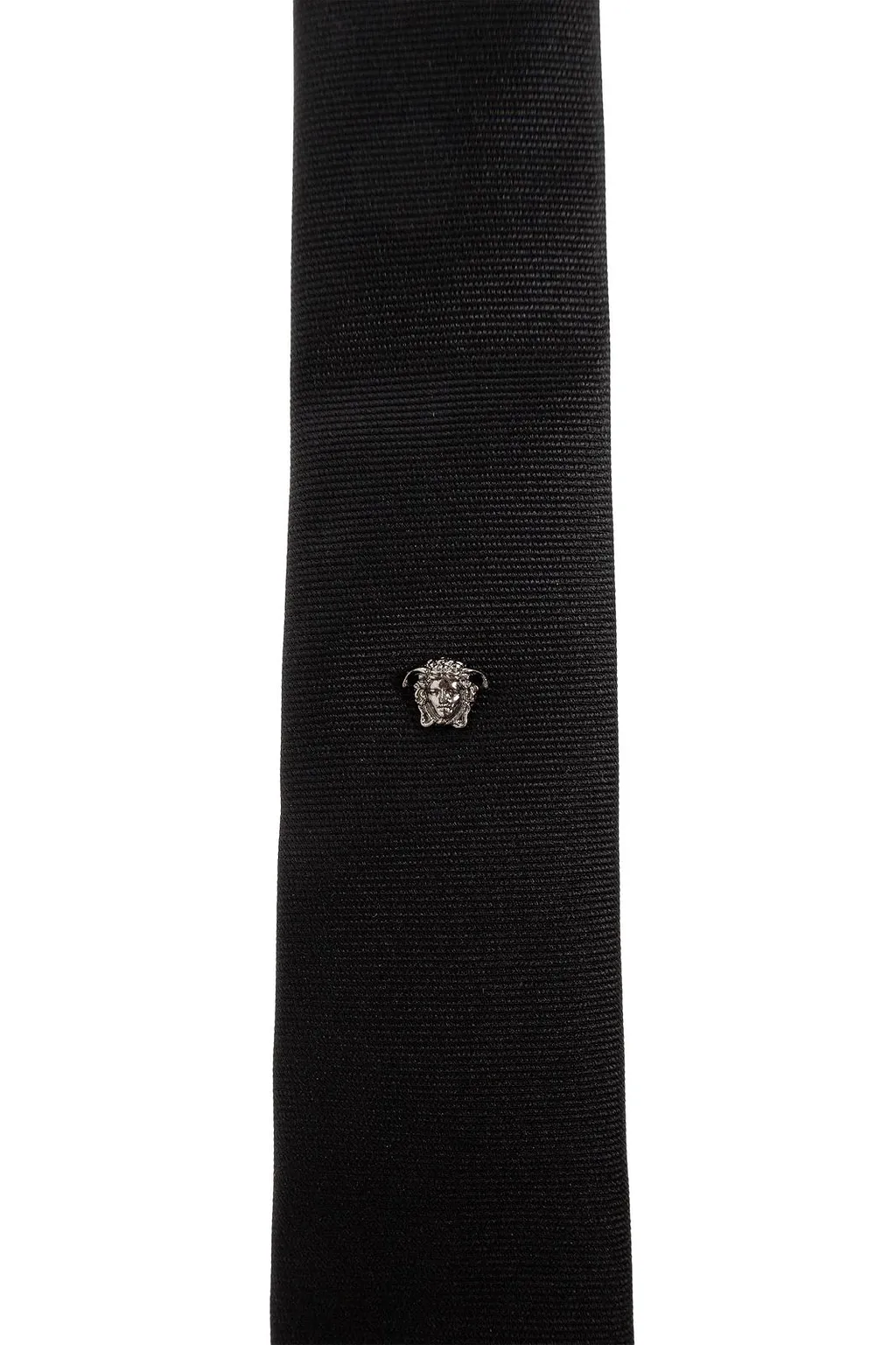 Versace Medusa-Head Pointed Tip Tie