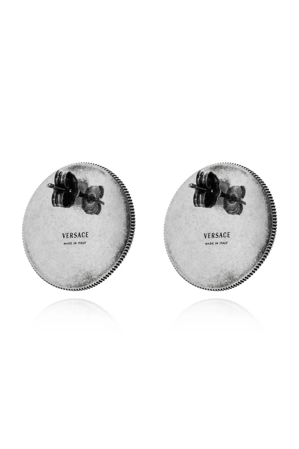 Versace Medusa Logo Stud Earrings