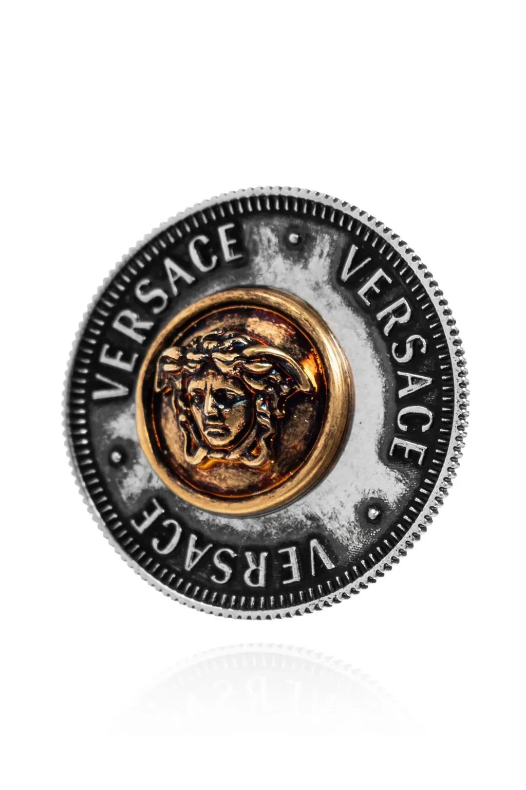 Versace Medusa Logo Stud Earrings