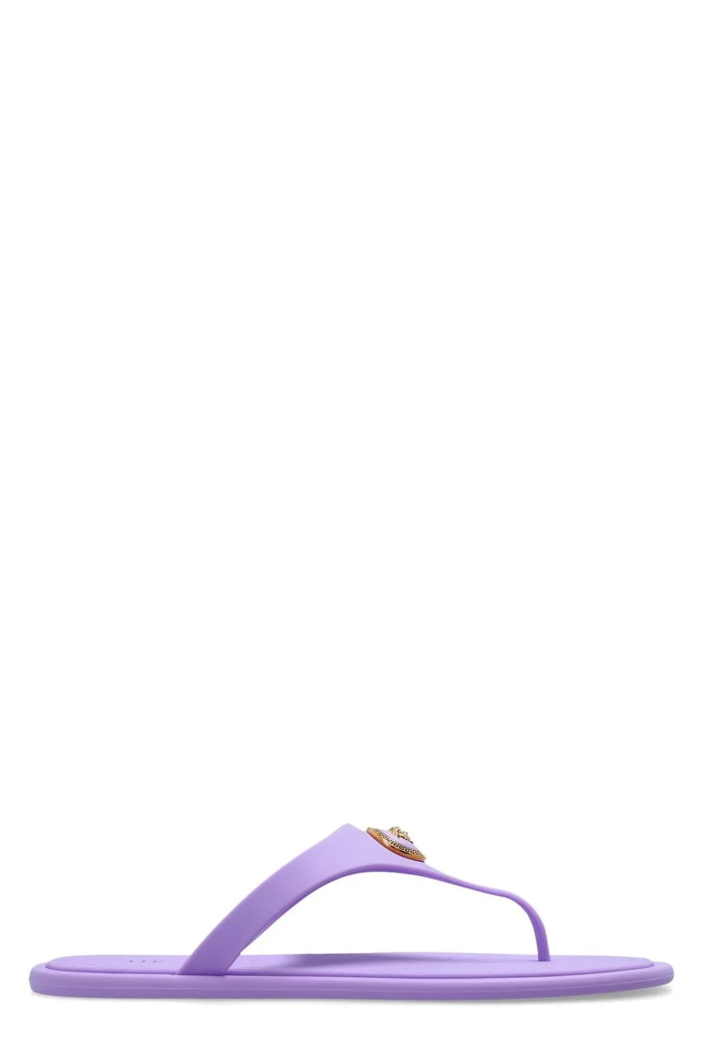 Versace Alia Thong Strap Flat Sandals
