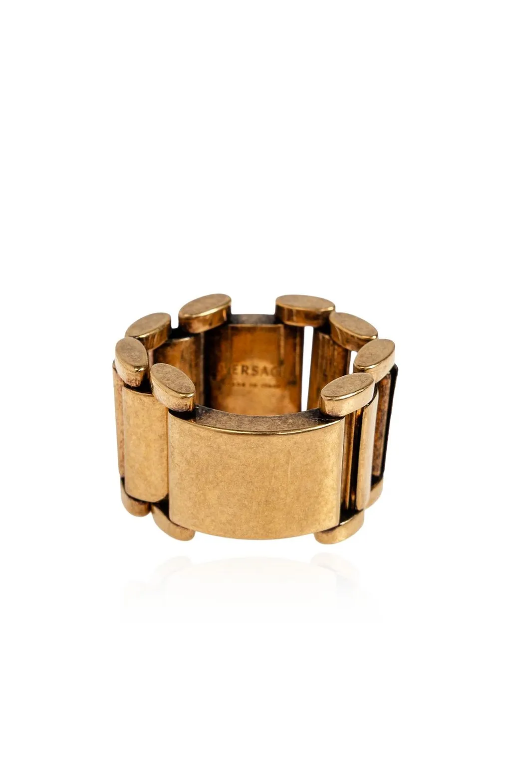 Versace Medusa Motif Band Ring