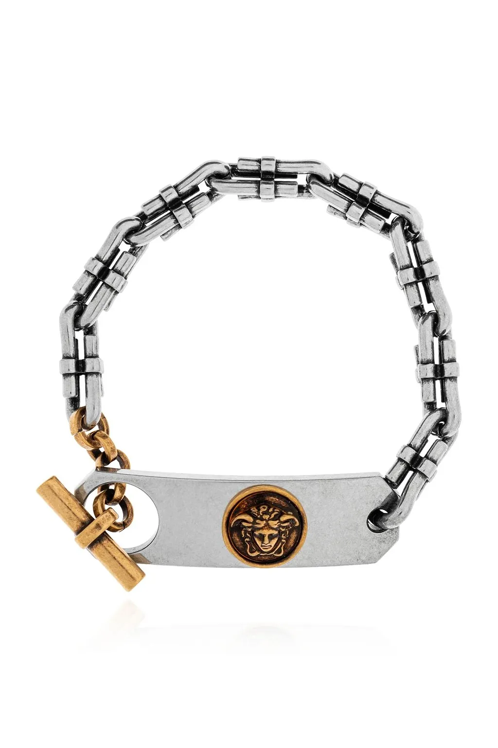 Versace Medusa Plaque Chain Bracelet