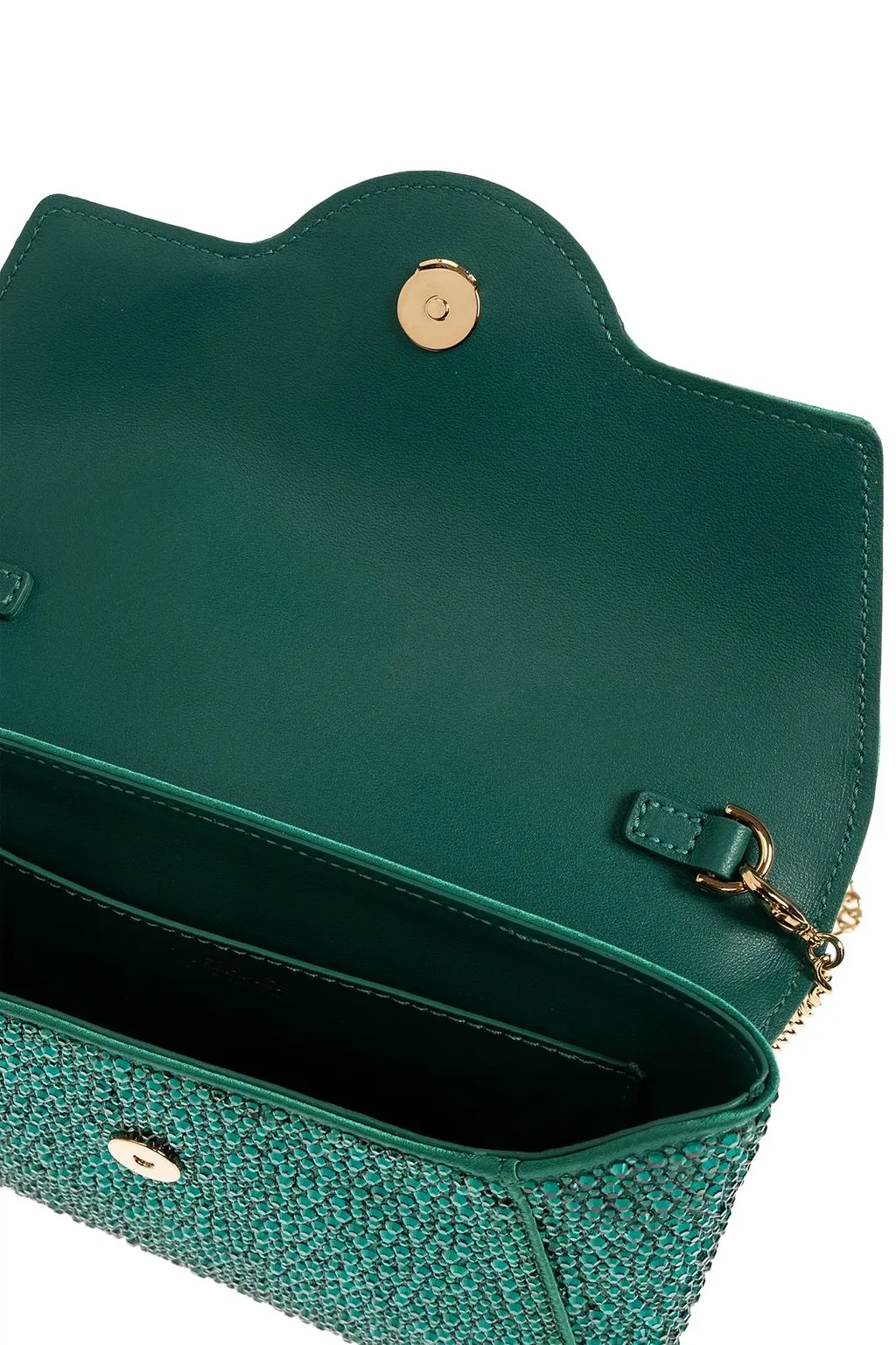 Versace Medusa Plaque Embellished Clutch Bag