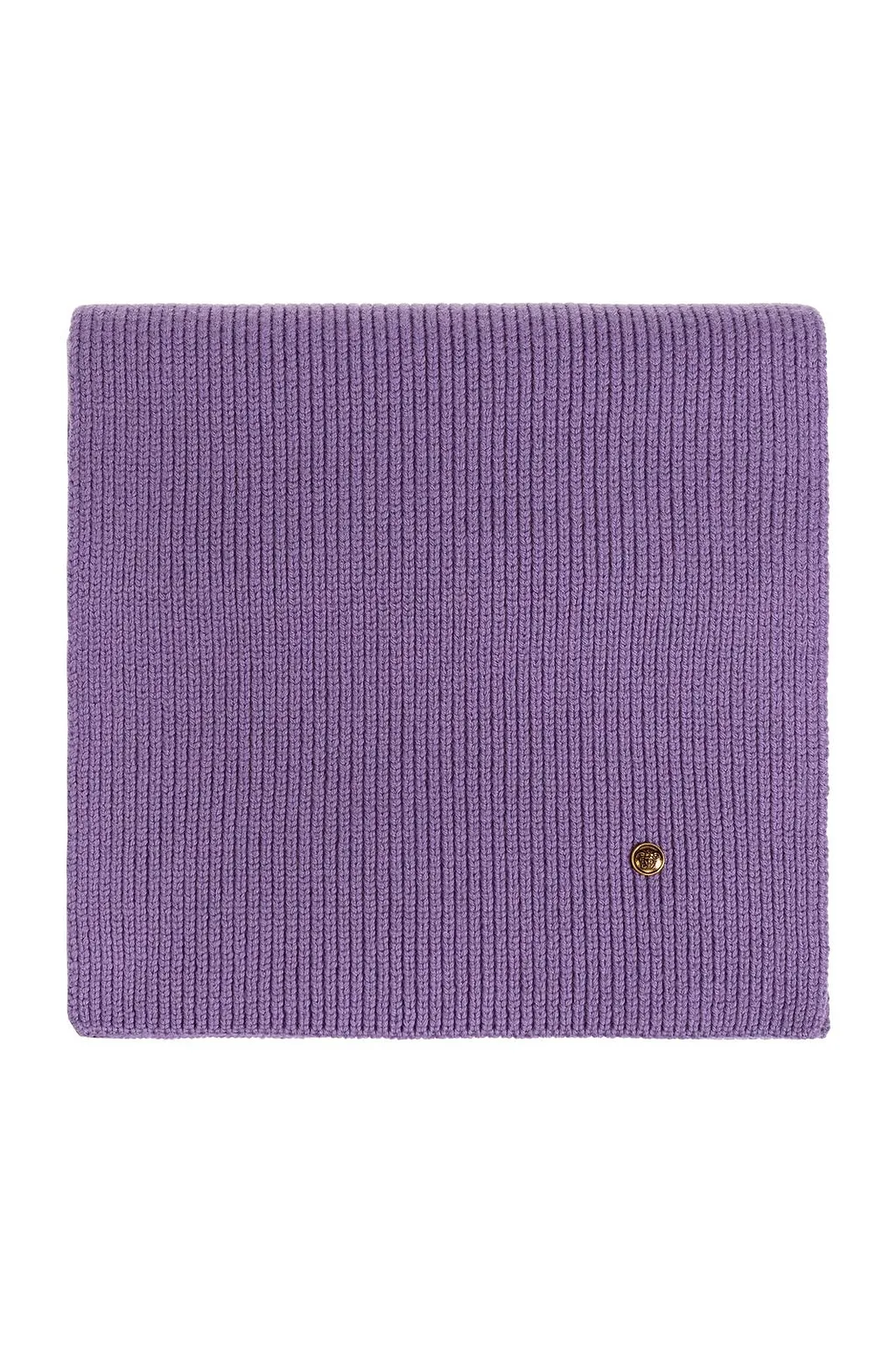 Versace Medusa-Plaque Ribbed Scarf