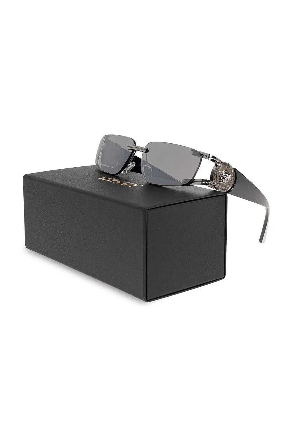 Versace Eyewear Rectangle-Frame Sunglasses