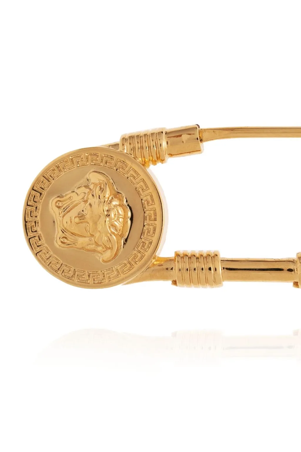 Versace Medusa Safety Pin Brooch