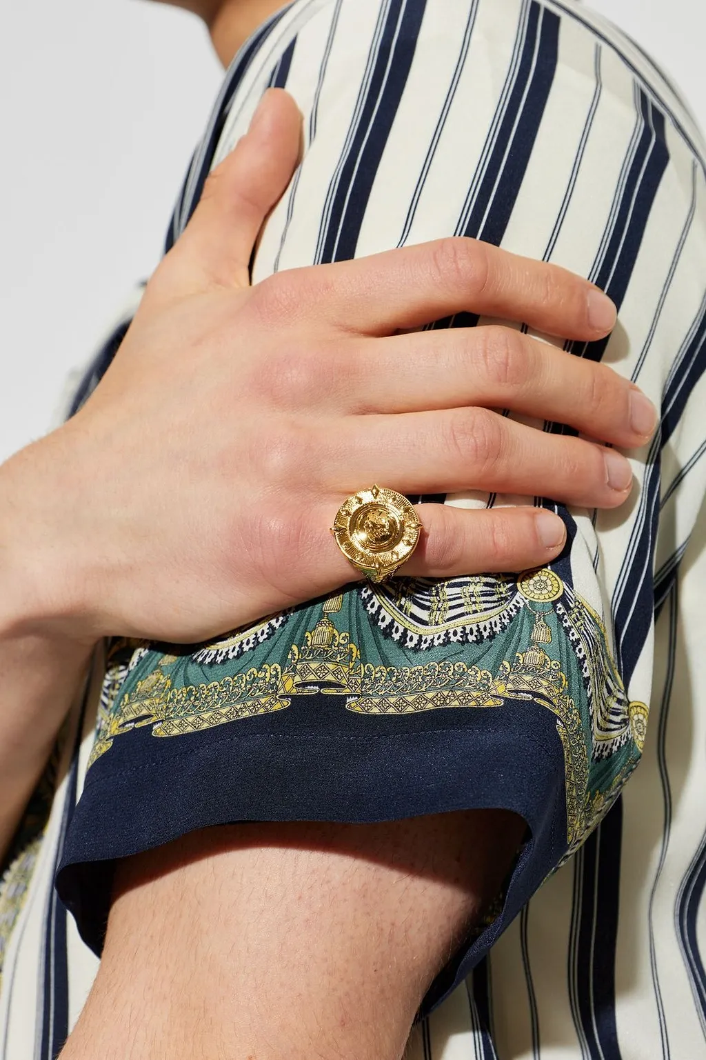 Versace Medusa Signet Ring