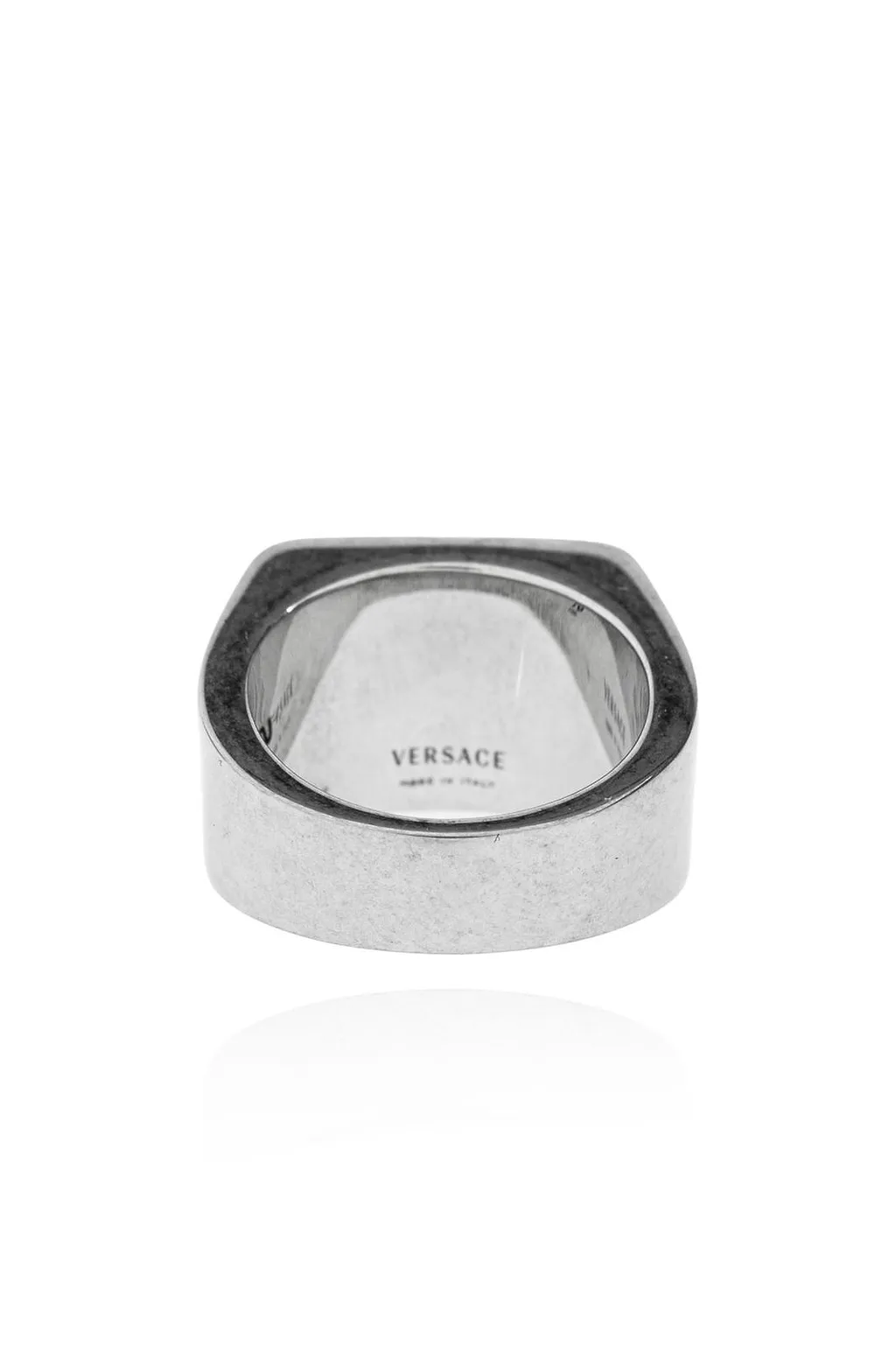 Versace Medusa Stone Signet Ring