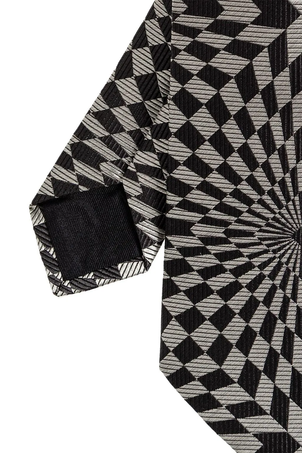 Versace Pattern-Jacquard Twill Tie