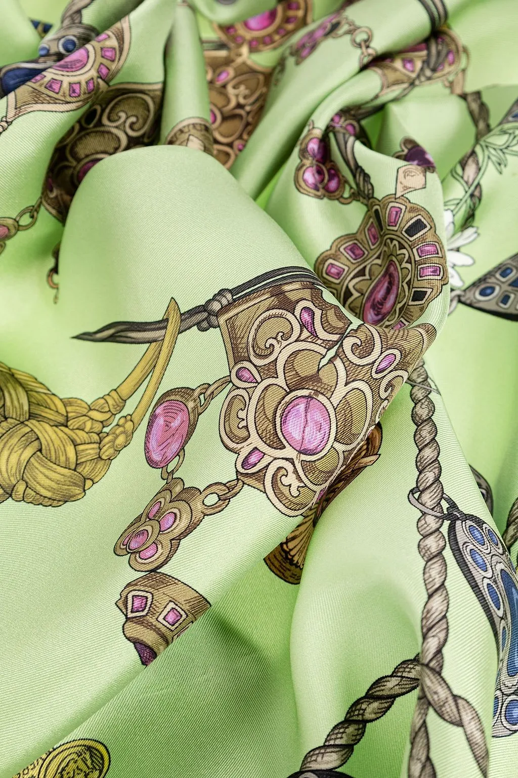 Versace Pattern Printed Twill Scarf