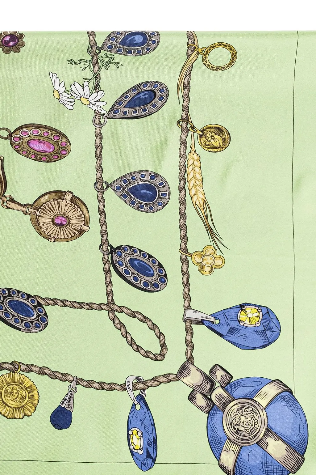 Versace Pattern Printed Twill Scarf