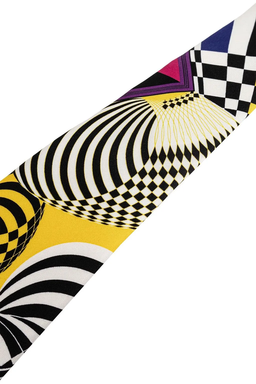 Versace Pattern Print Twill Tie