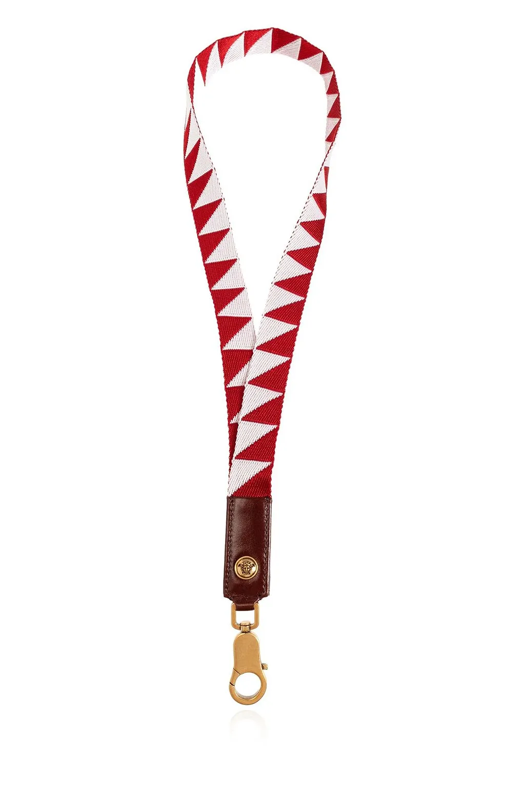 Versace Patterned Lanyard Keychain