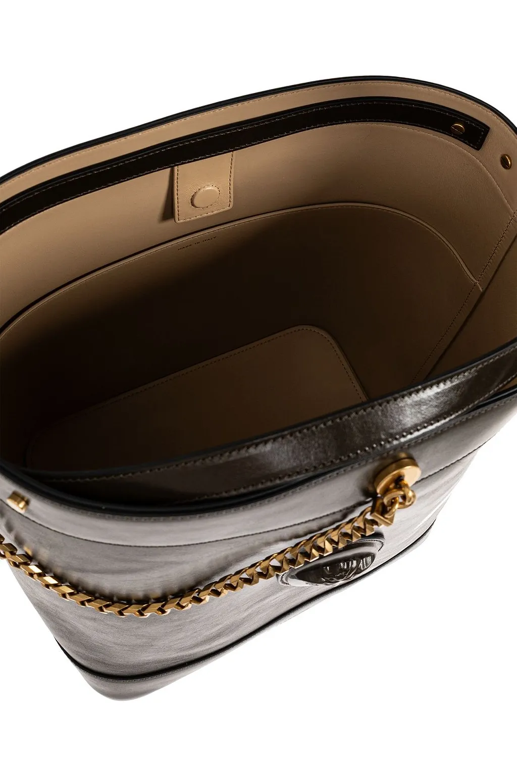 Versace Pivot Large Bucket Bag