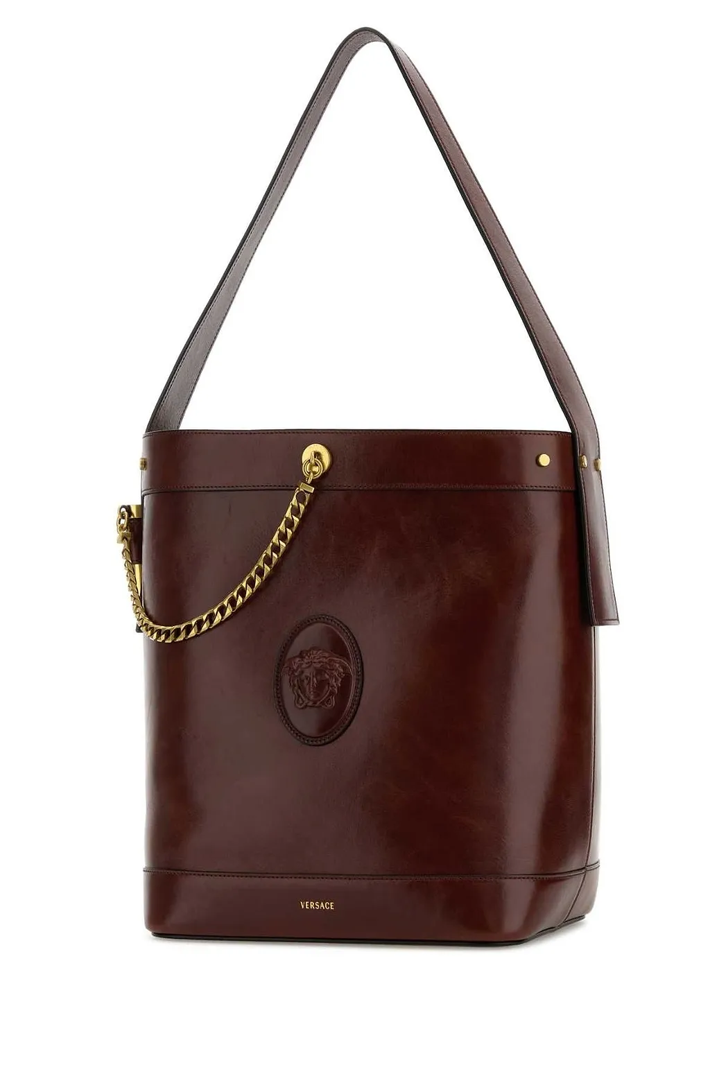 Versace Pivot Large Bucket Bag