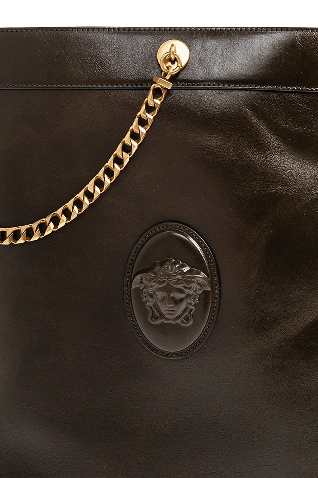 Versace Pivot Large Bucket Bag