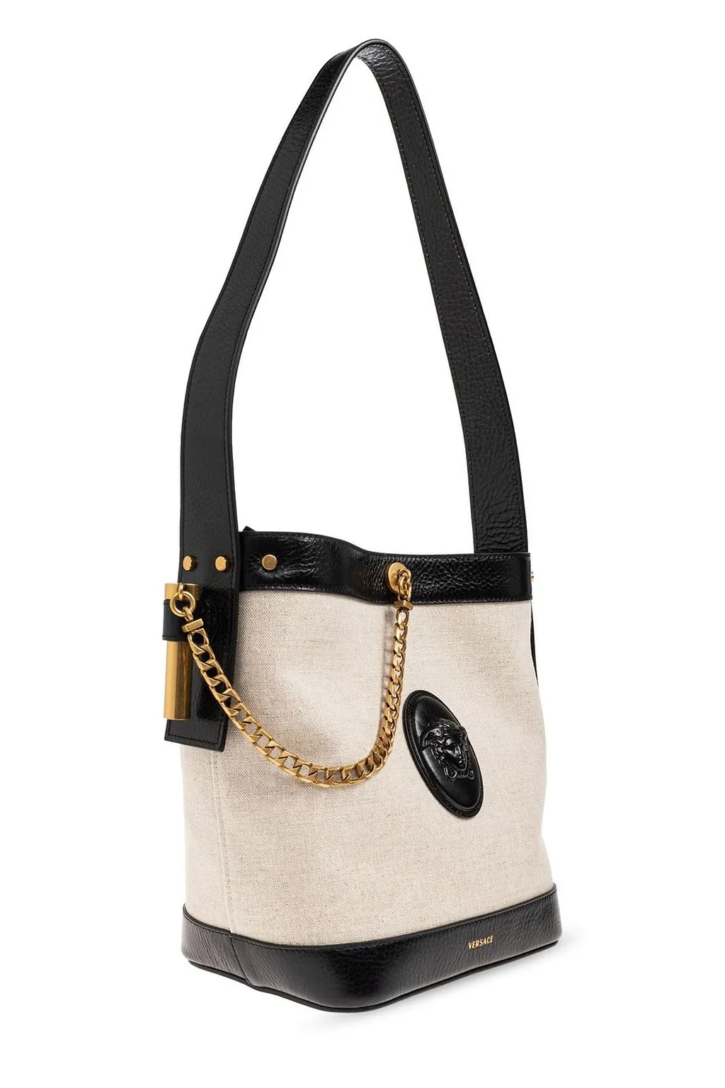 Versace Pivot Small Chain Shoulder Bag