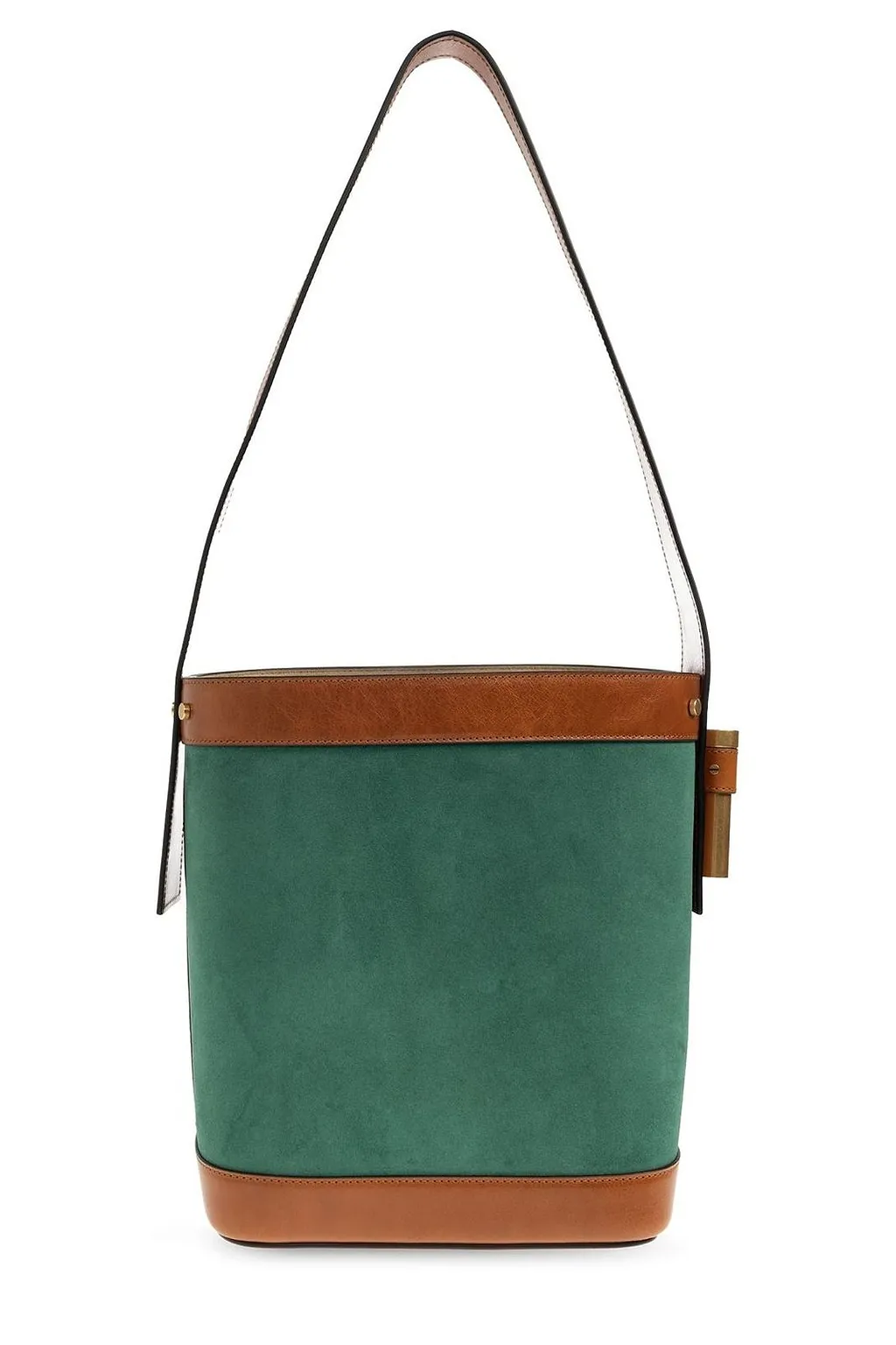 Versace Pivot Small Bucket Bag