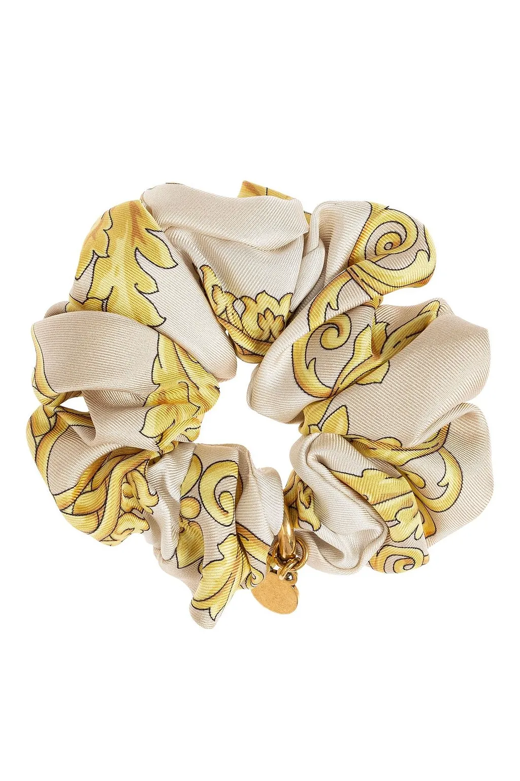 Versace Printed Twill Scrunchie