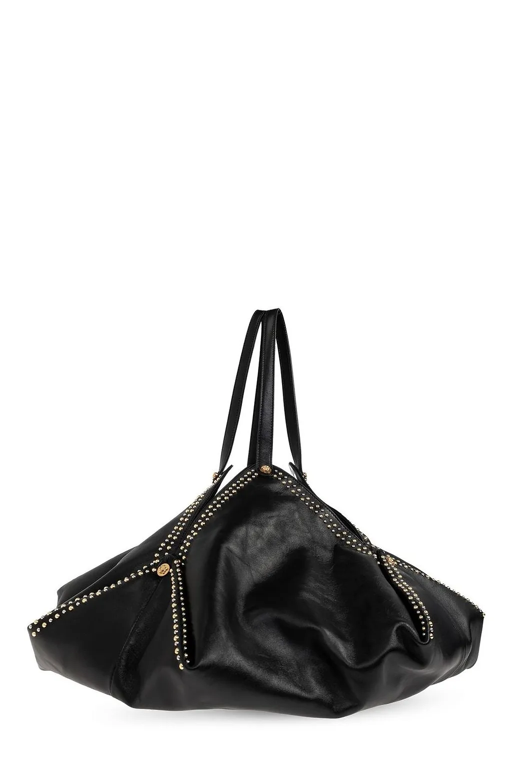 Versace Protea Embellished Large Shoulder Bag