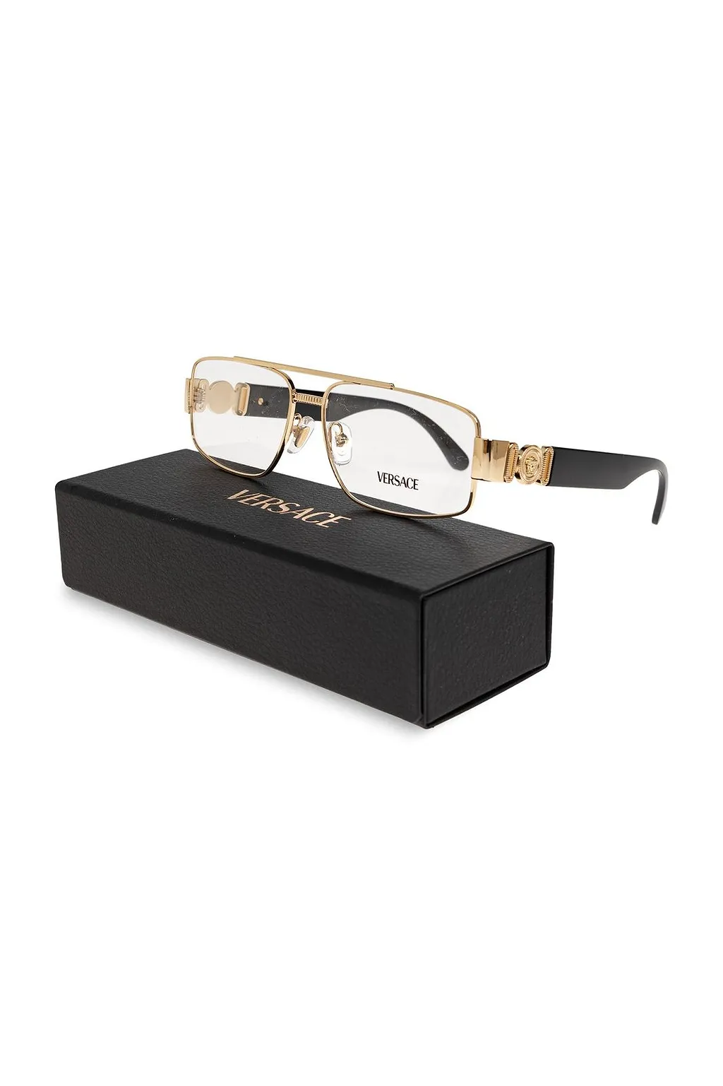 Versace Eyewear Rectangular-Frame Glasses