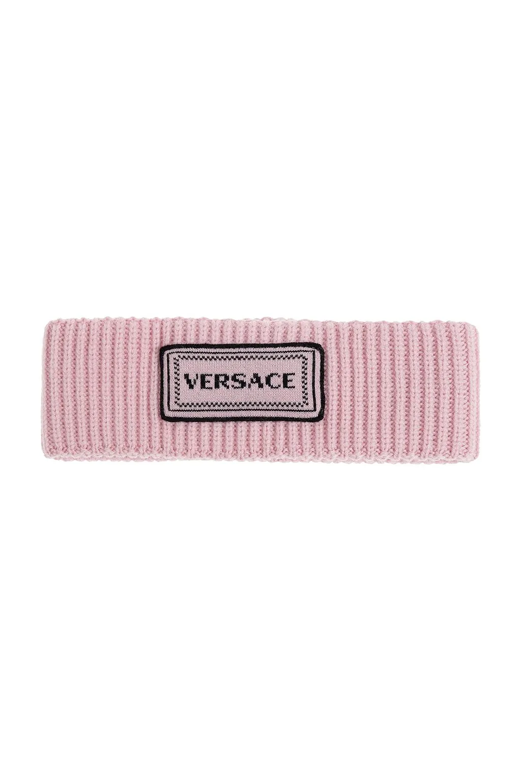 Versace Ribbed Logo Headband