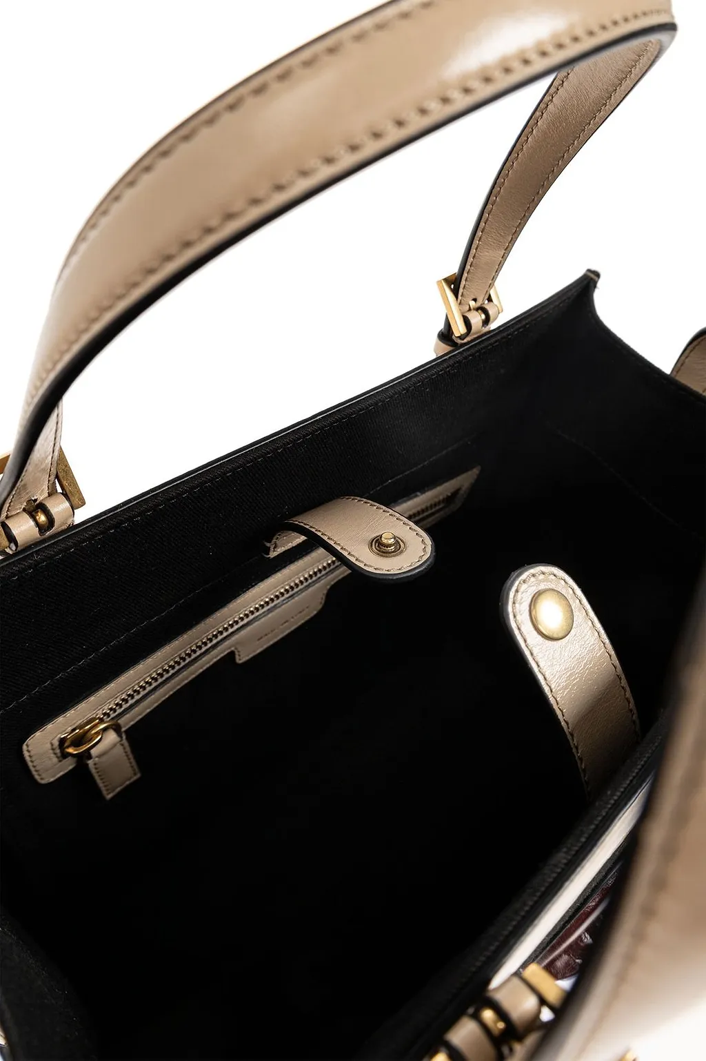 Versace Riviere Medusa Plaque Tote Bag