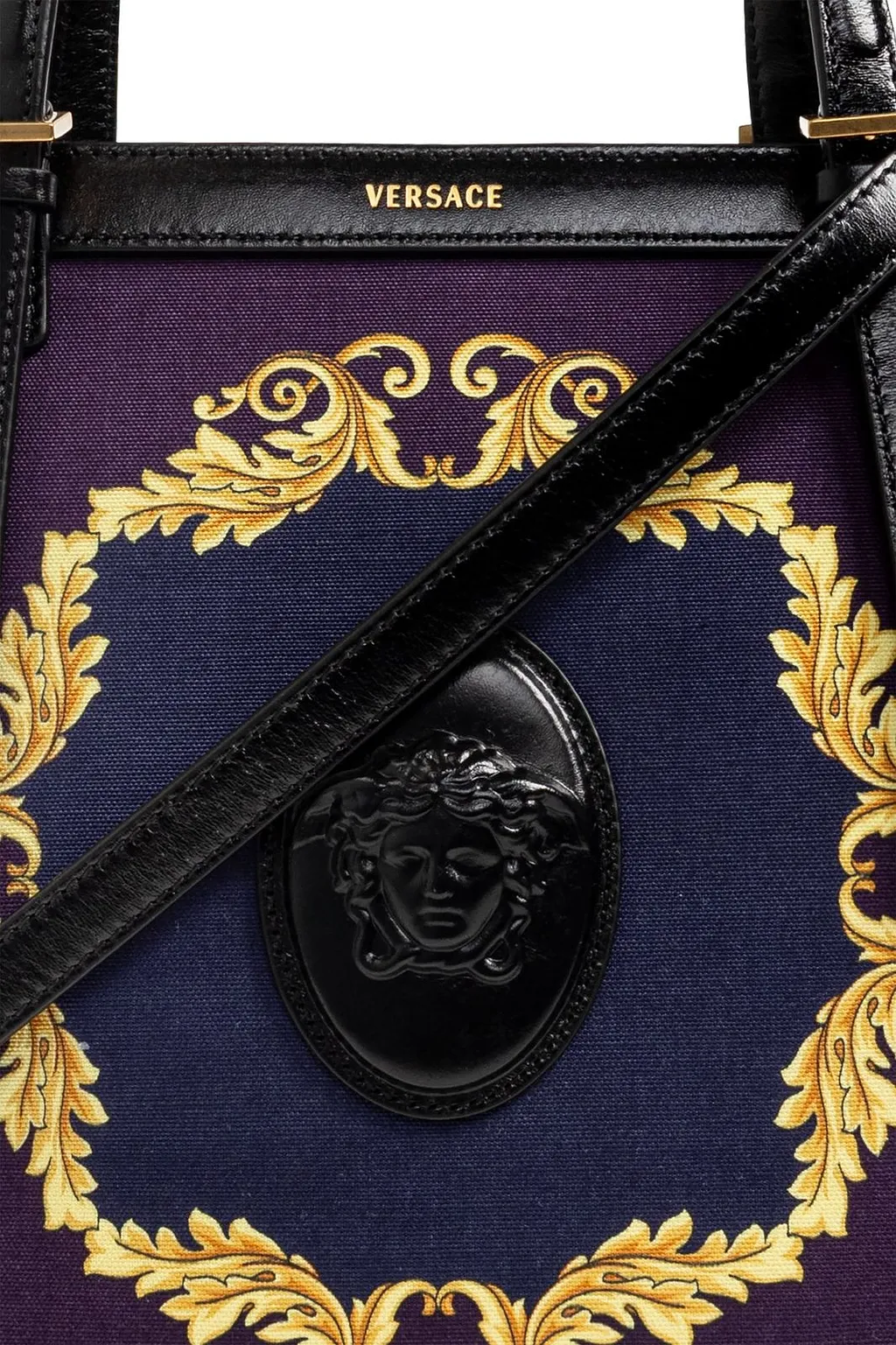 Versace Riviere Medusa Tote Bag