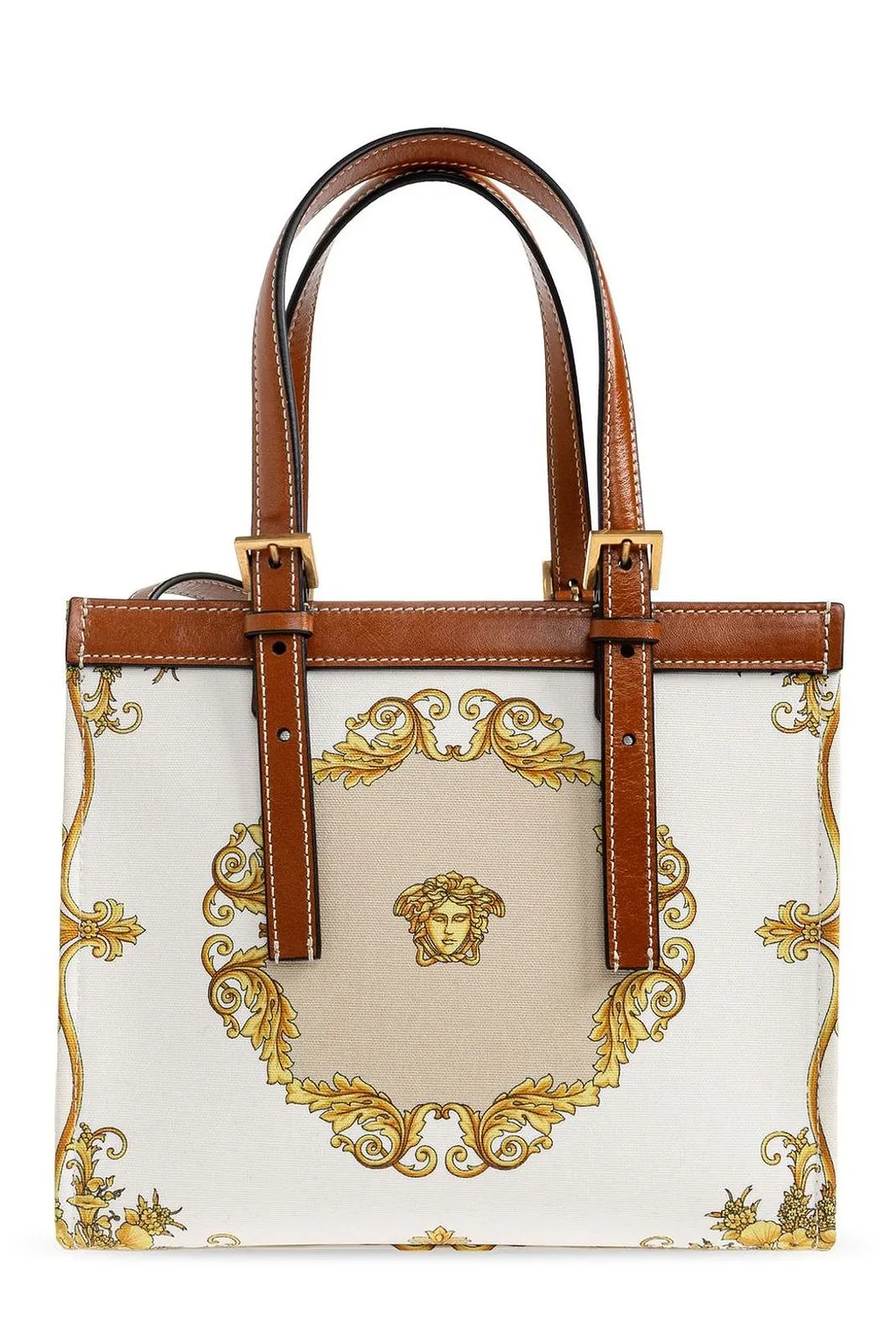 Versace RiviÈRe Printed Mini Tote Bag