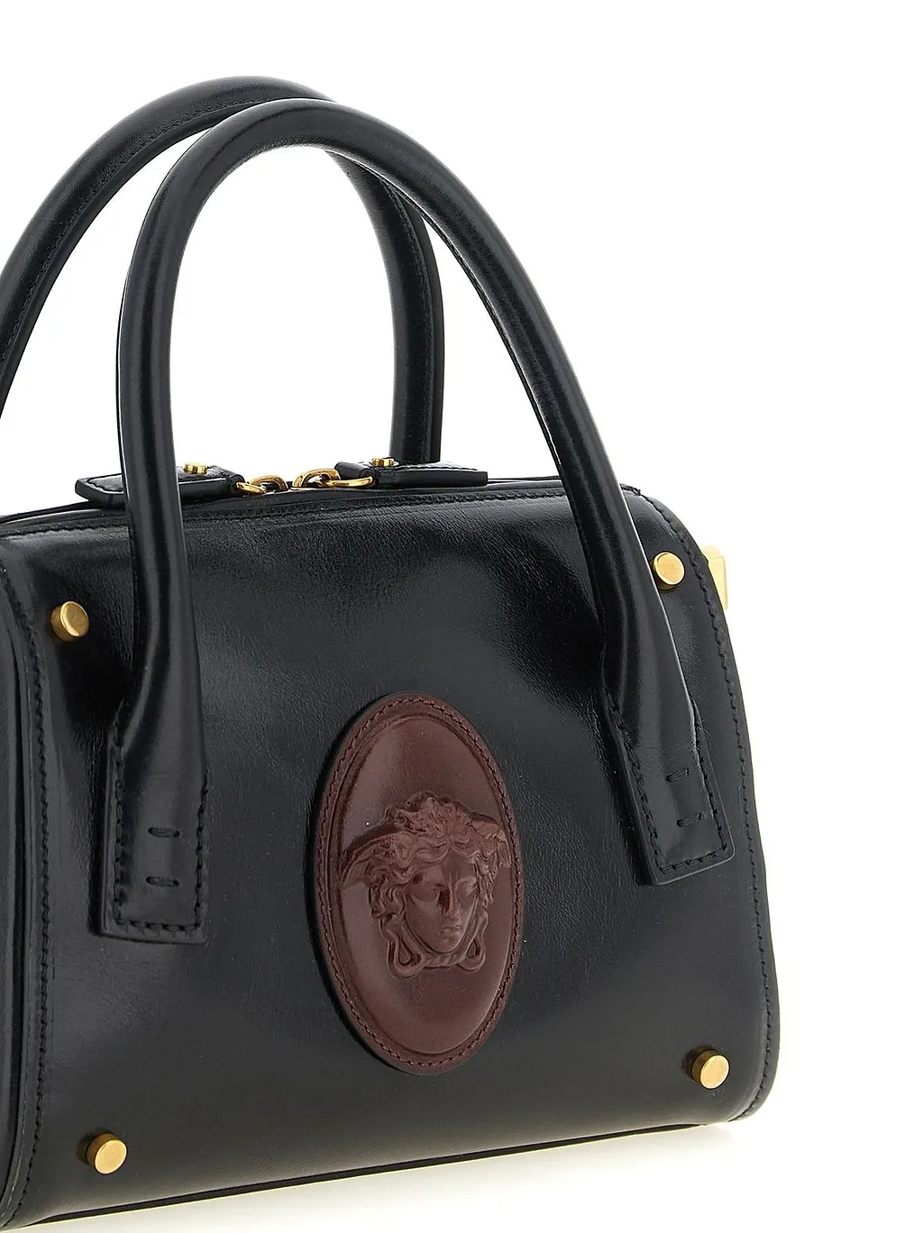 Versace Roomy Small Boston Bag