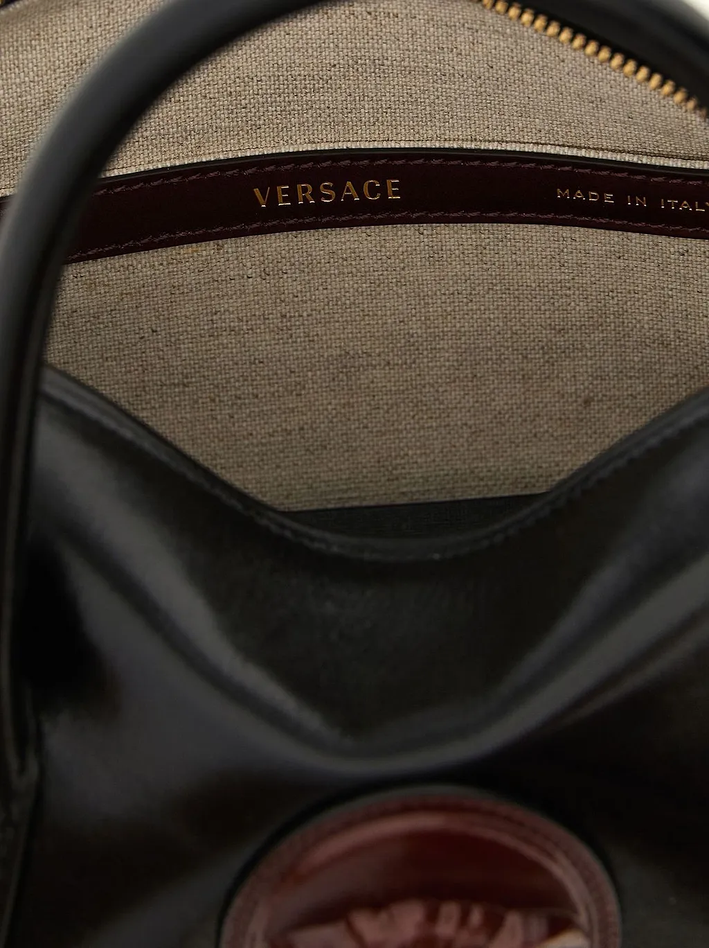 Versace Roomy Small Boston Bag