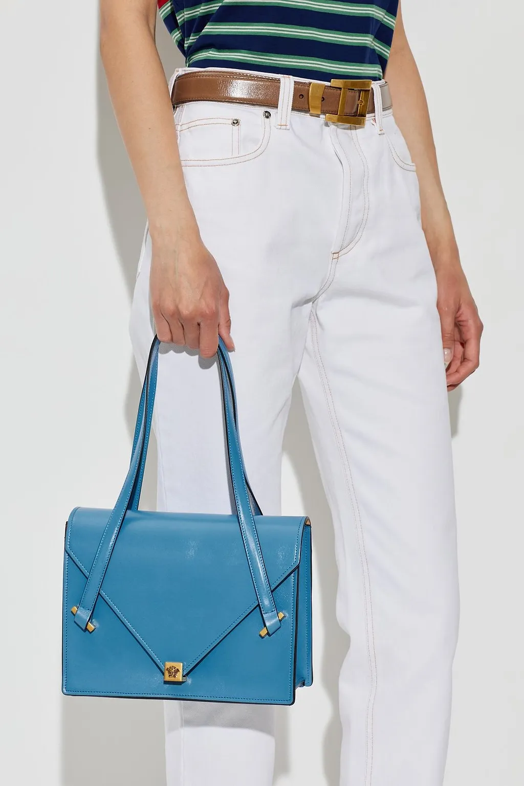 Versace Severine Flap Shoulder Bag