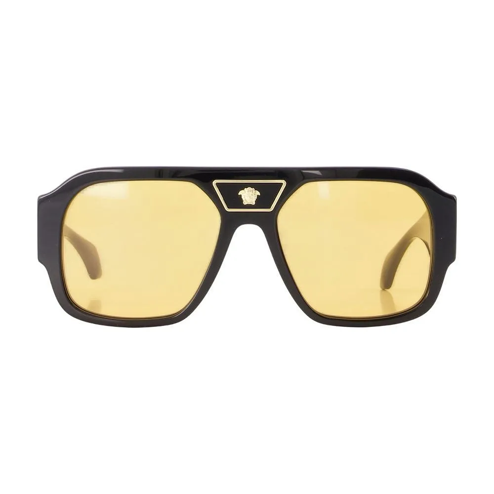 Versace Shield Frame Sunglasses
