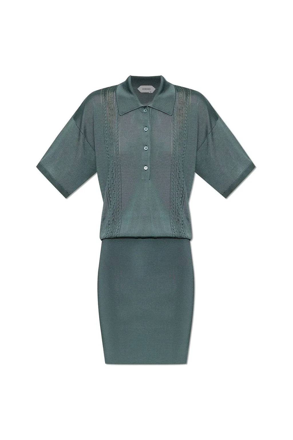 Versace Polo Knitted Dress