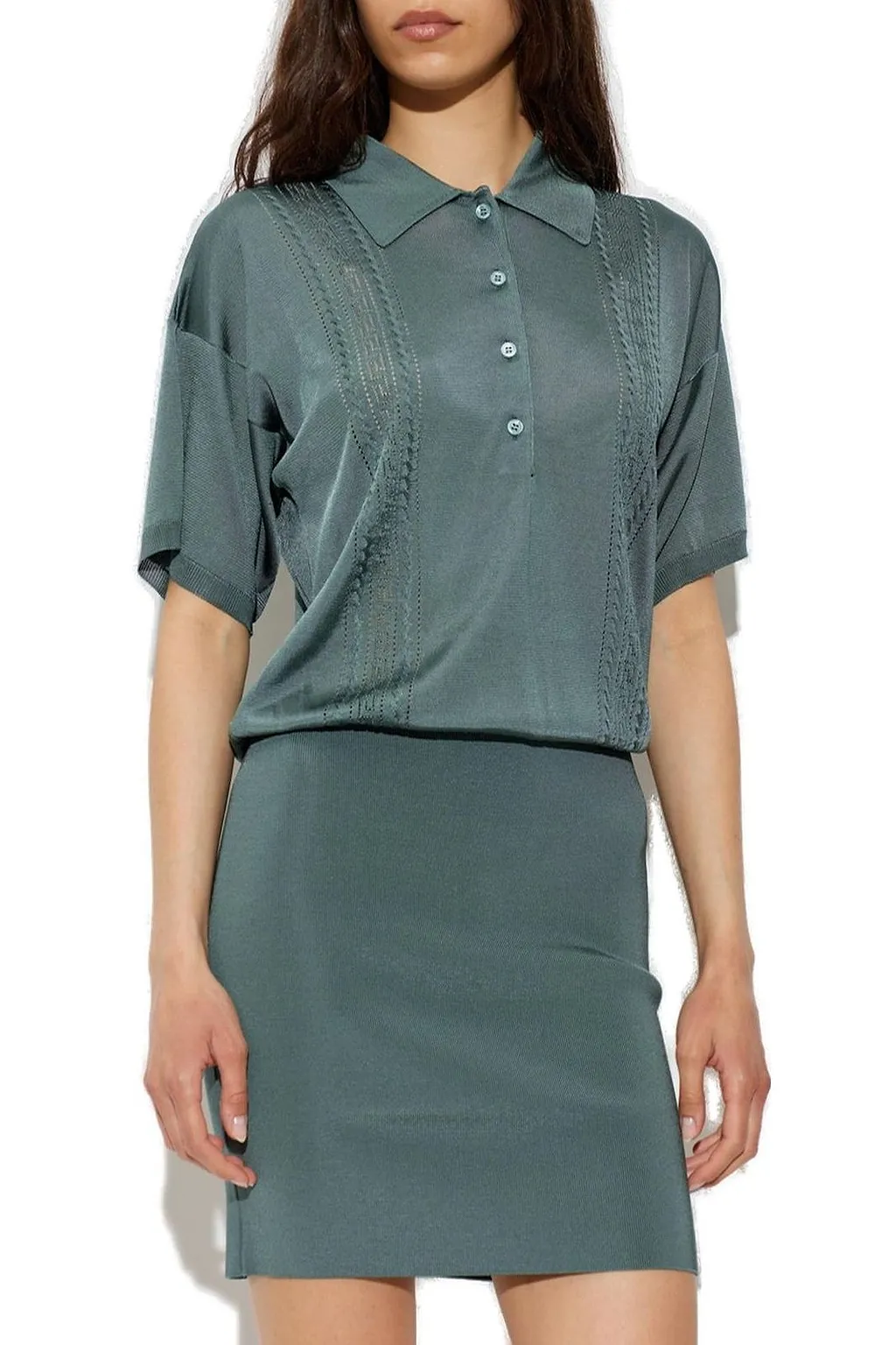 Versace Polo Knitted Dress