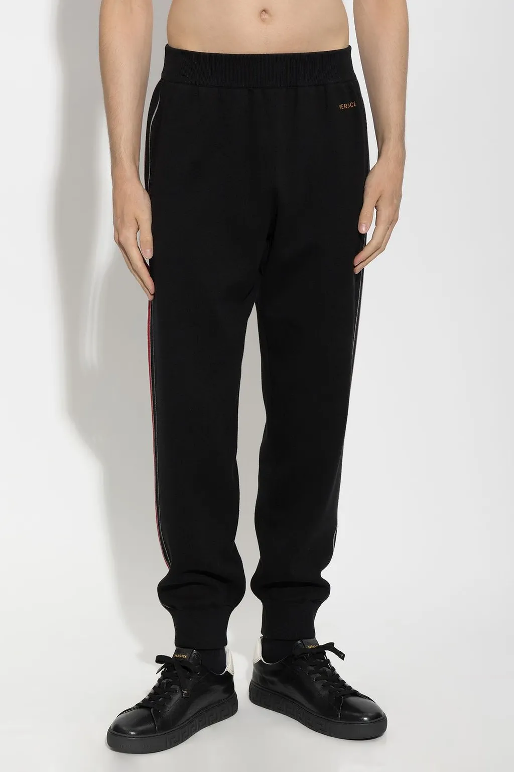 Versace Side-Stripe Joggers