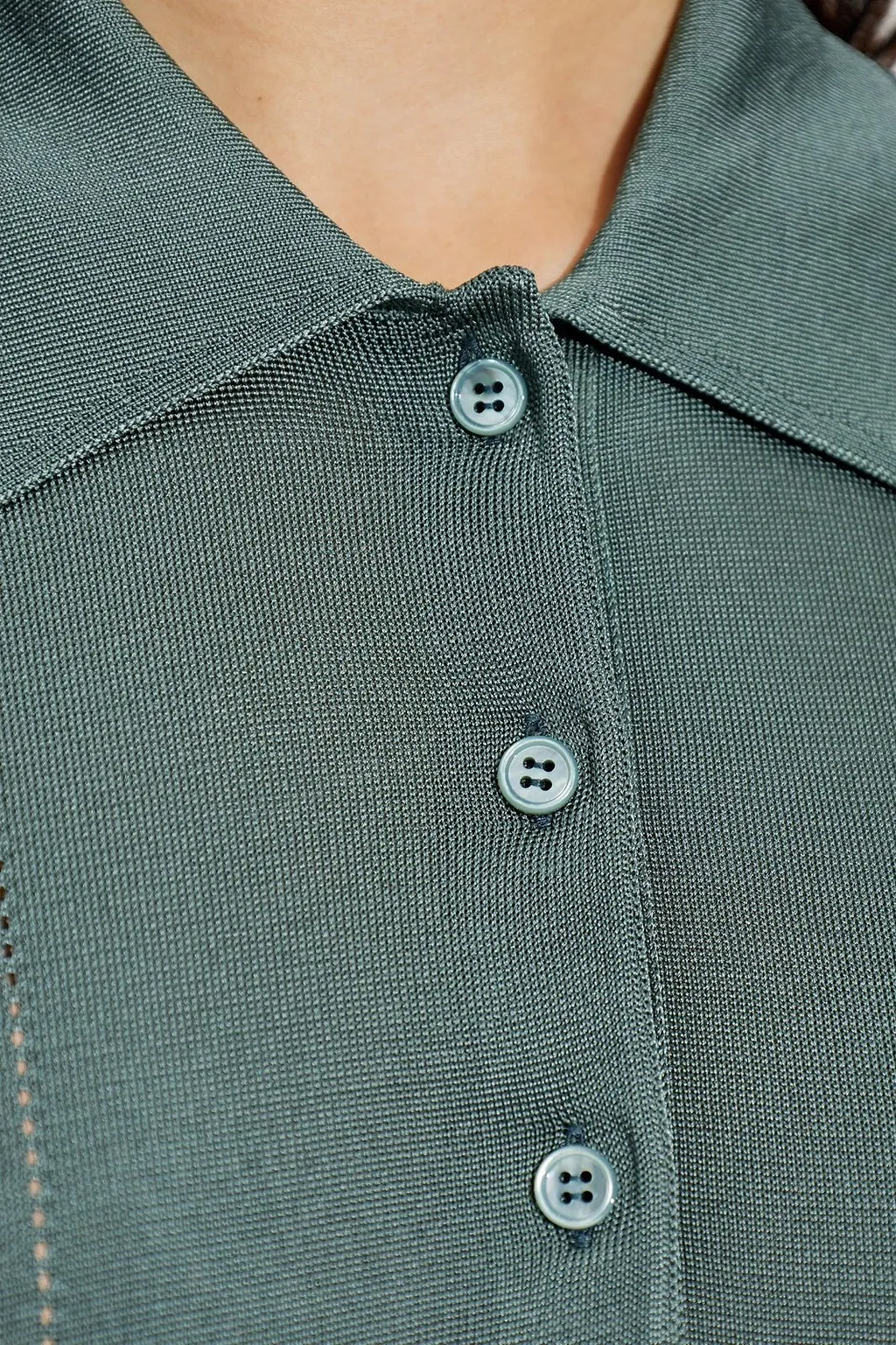 Versace Polo Knitted Dress