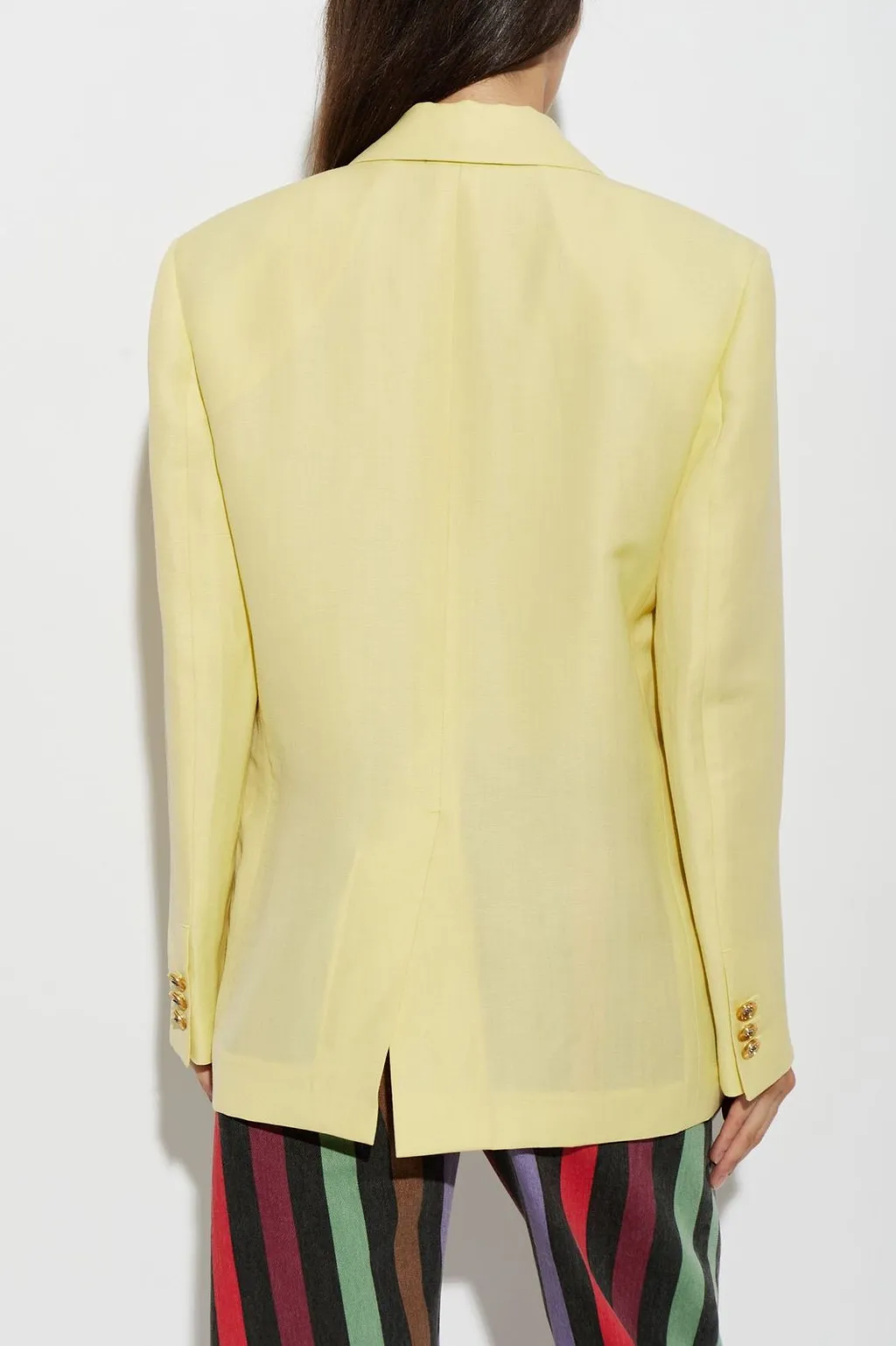 Versace Single Vent Tailored Blazer