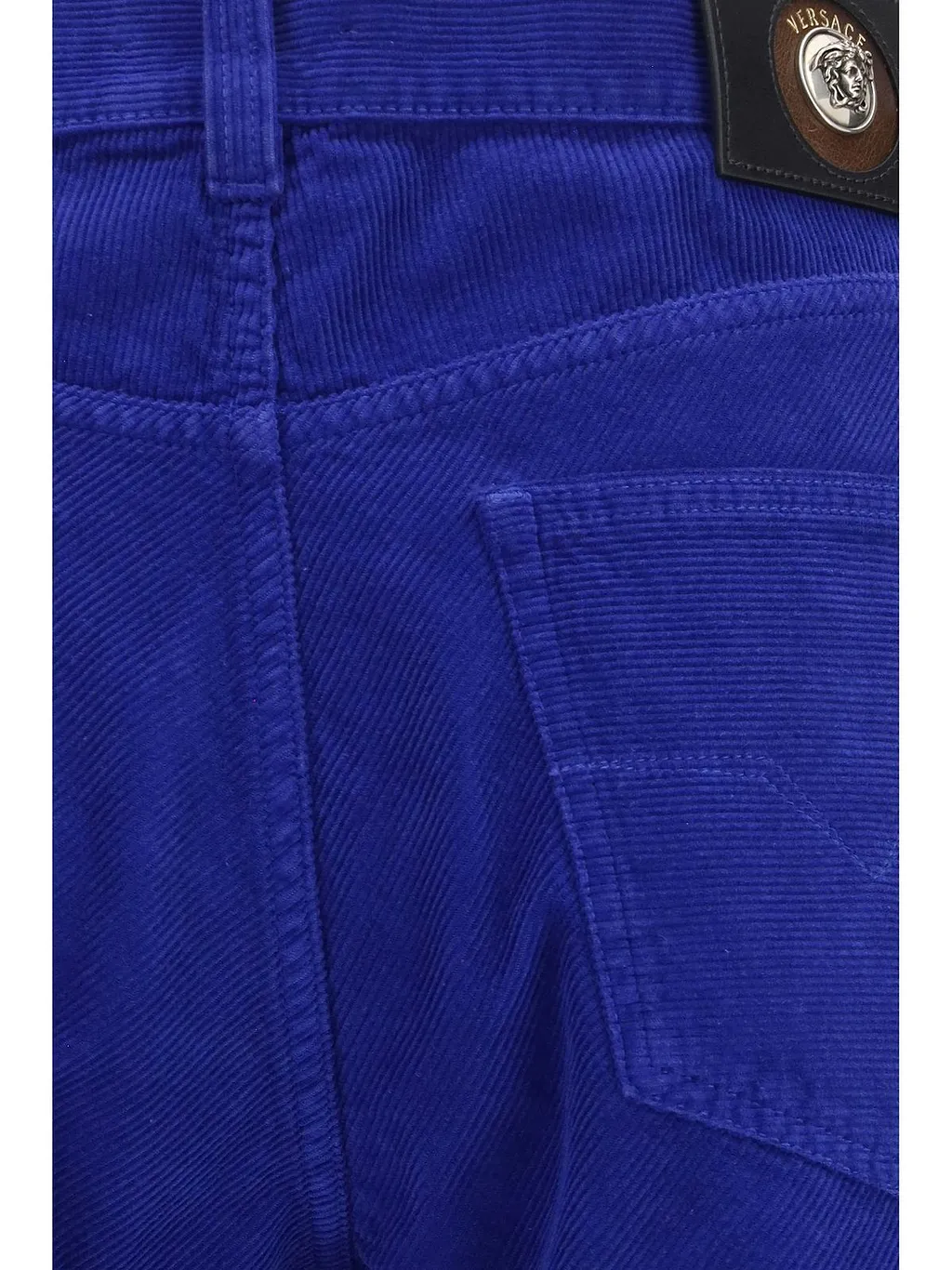Versace Straight-Leg Corduroy Pants