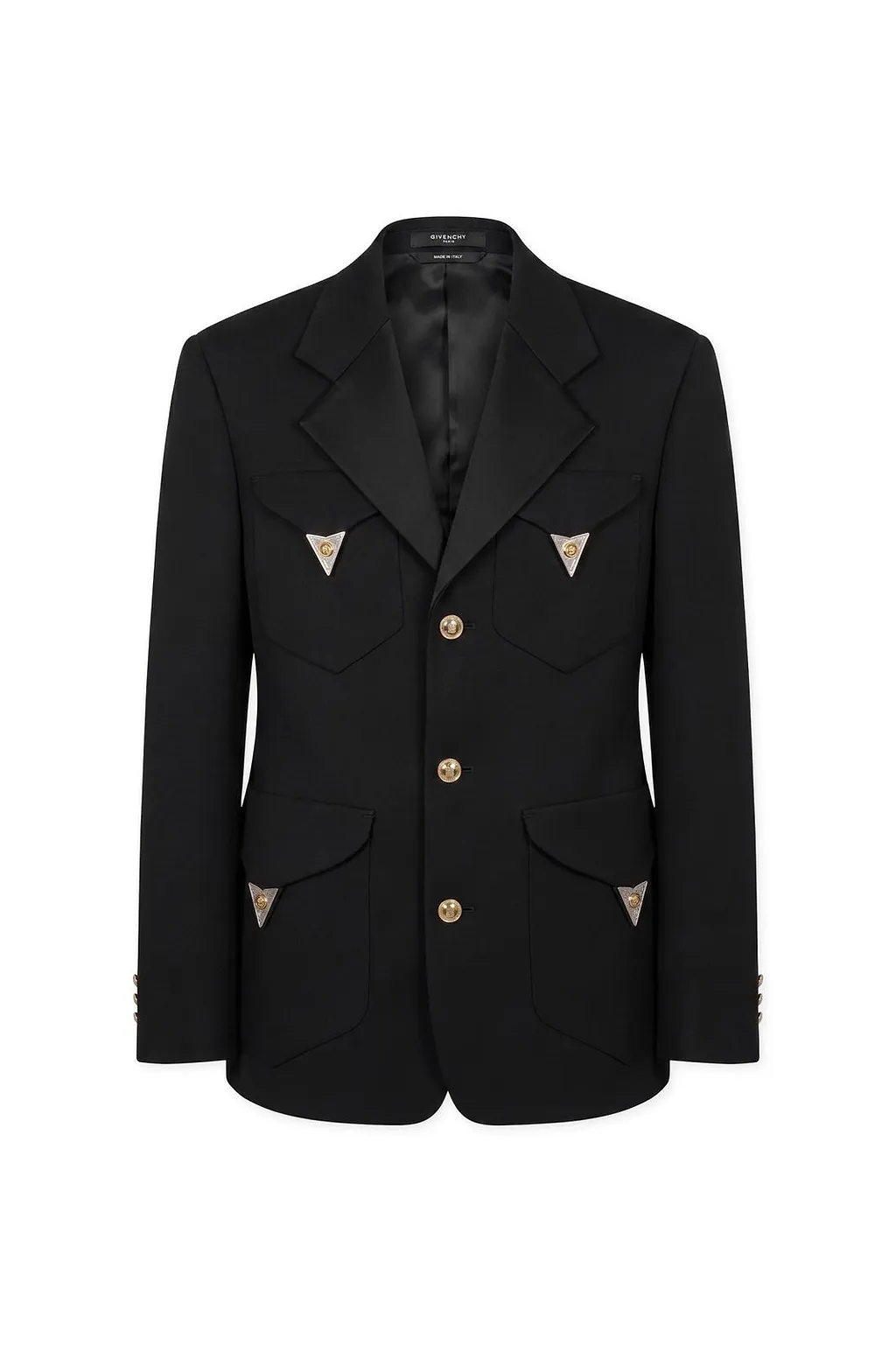 Versace Stretch Single-Breasted Blazer