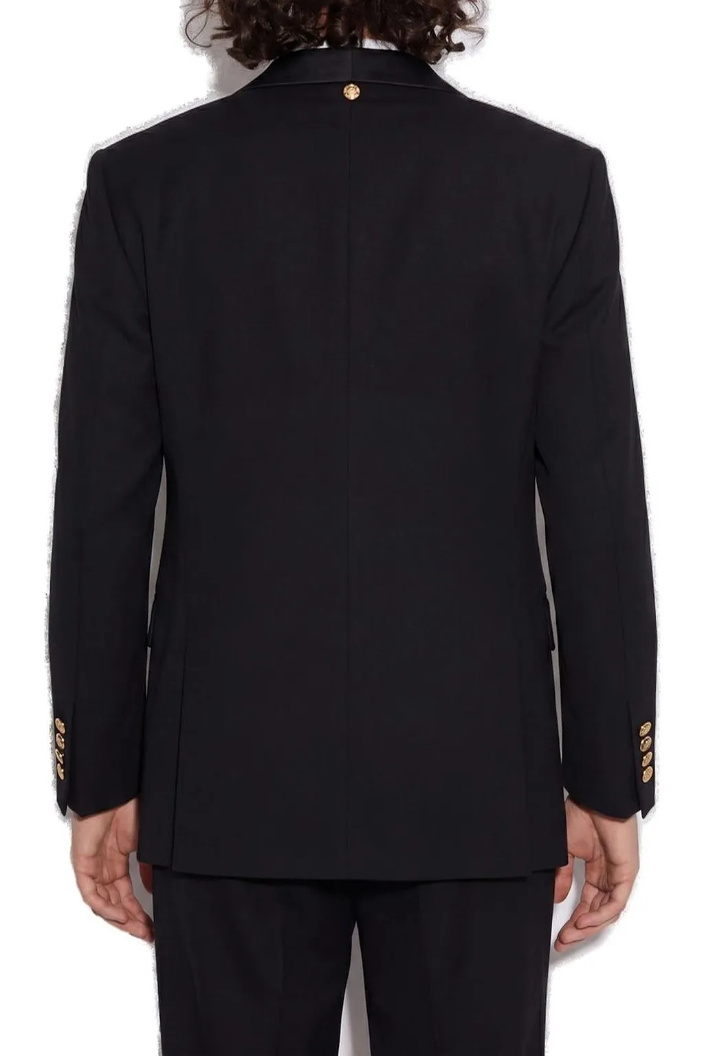 Versace Stretch Single-Breasted Blazer