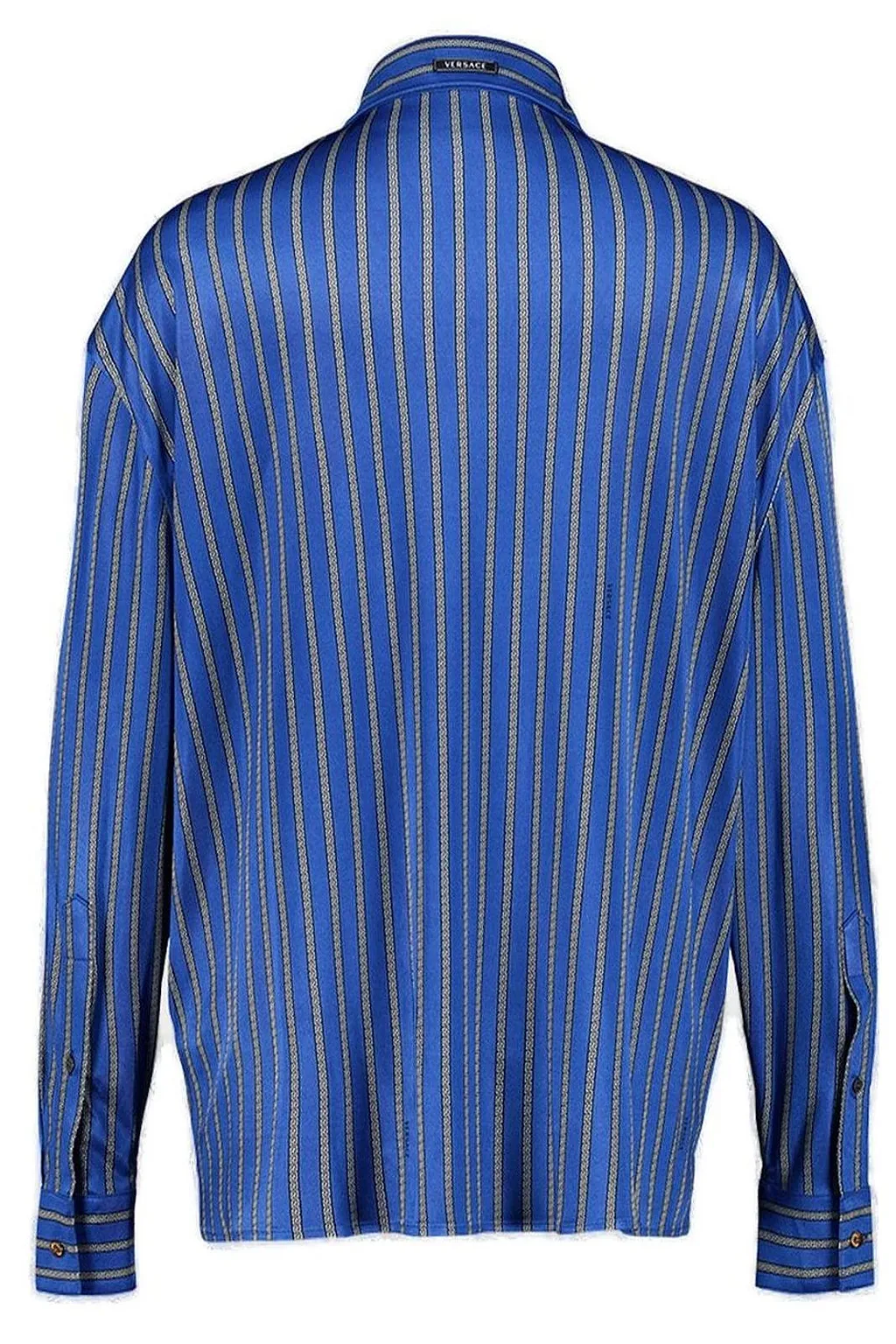 Versace Striped Long-Sleeved Shirt