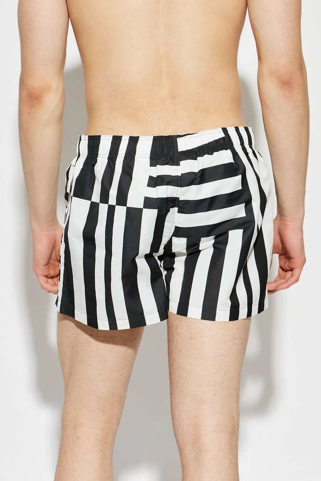 Versace Striped Swim Shorts