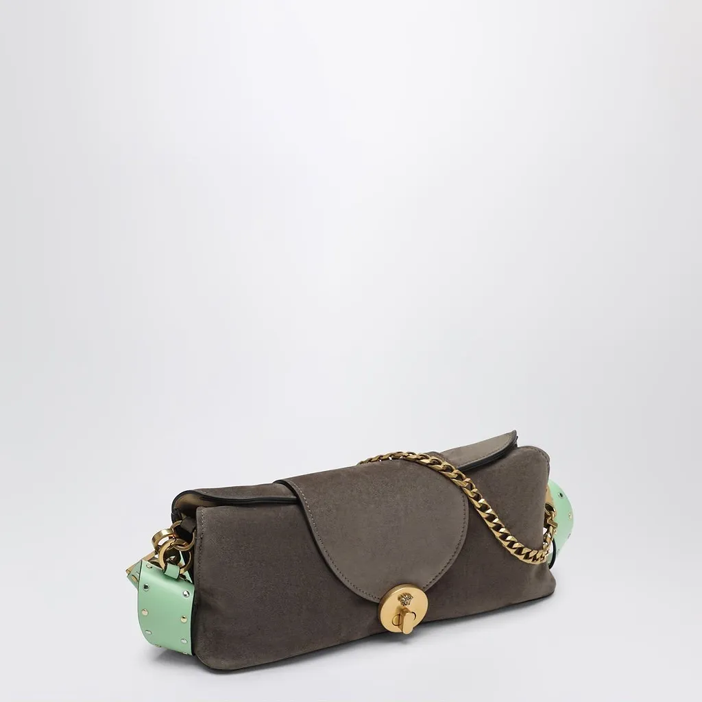 Versace Studded Chain Shoulder Bag