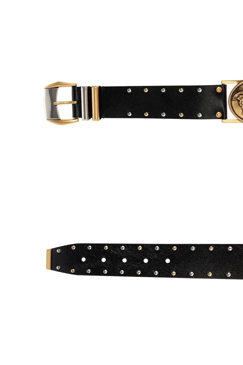 Versace Studded Buckle Belt